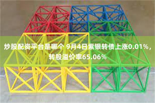 炒股配资平台是哪个 9月4日紫银转债上涨0.01%，转股溢价率65.06%