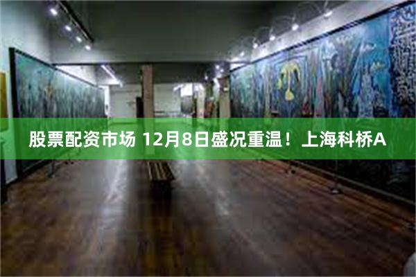 股票配资市场 12月8日盛况重温！上海科桥A