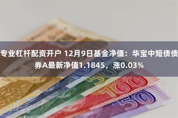 专业杠杆配资开户 12月9日基金净值：华宝中短债债券A最新净值1.1845，涨0.03%